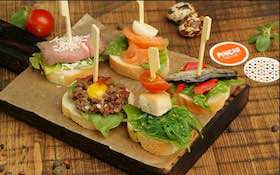 Канапе с рыбой